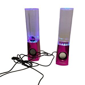 Leading Edge Water Dancing LED Speakers – USB Powered